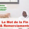 91 – Mot de la Fin & Remerciements