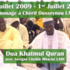 1er JUILLET 2009 – 1er JUILLET 2022 : Dua Khatmul Quran