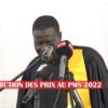 DISTRIBUTIONS DES PRIX AU PMS 2022 : Discours d’usage de Mr Seydou KONE HG