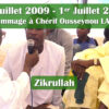 1er JUILLET 2009 – 1er JUILLET 2022 : Zikrullah
