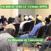 EN ROUTE VERS La 143ème EDITION DE L’APPEL : La Réunion de Lancement
