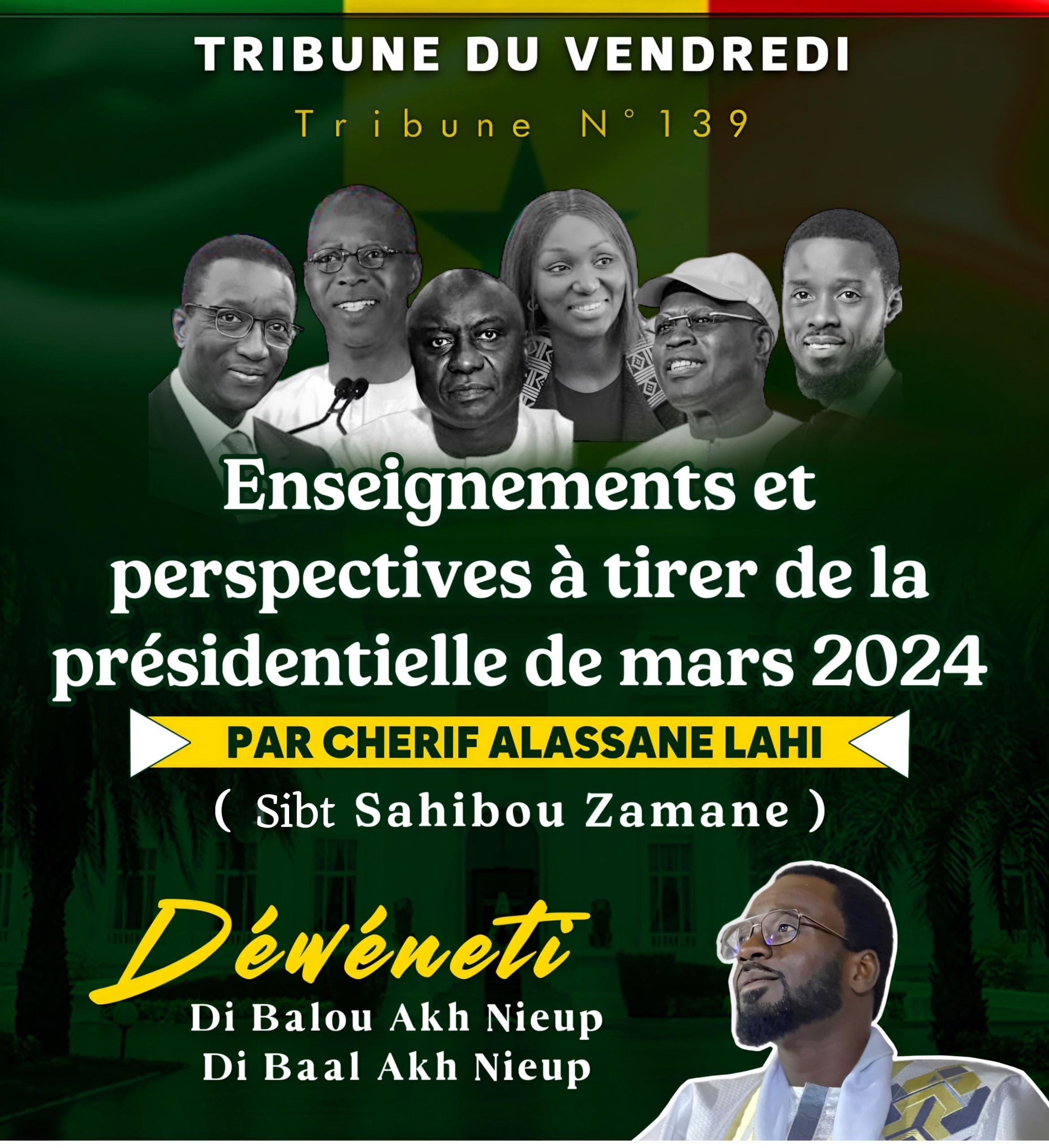 TRIBUNE DU VENDREDI N°139 : Enseignements et perspectives à tirer de la Présidentielle de mars 2024