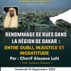 TRIBUNE DU VENDREDI N°166 : Renommage de rues dans la région de Dakar : Entre oubli, injustice et ingratitude